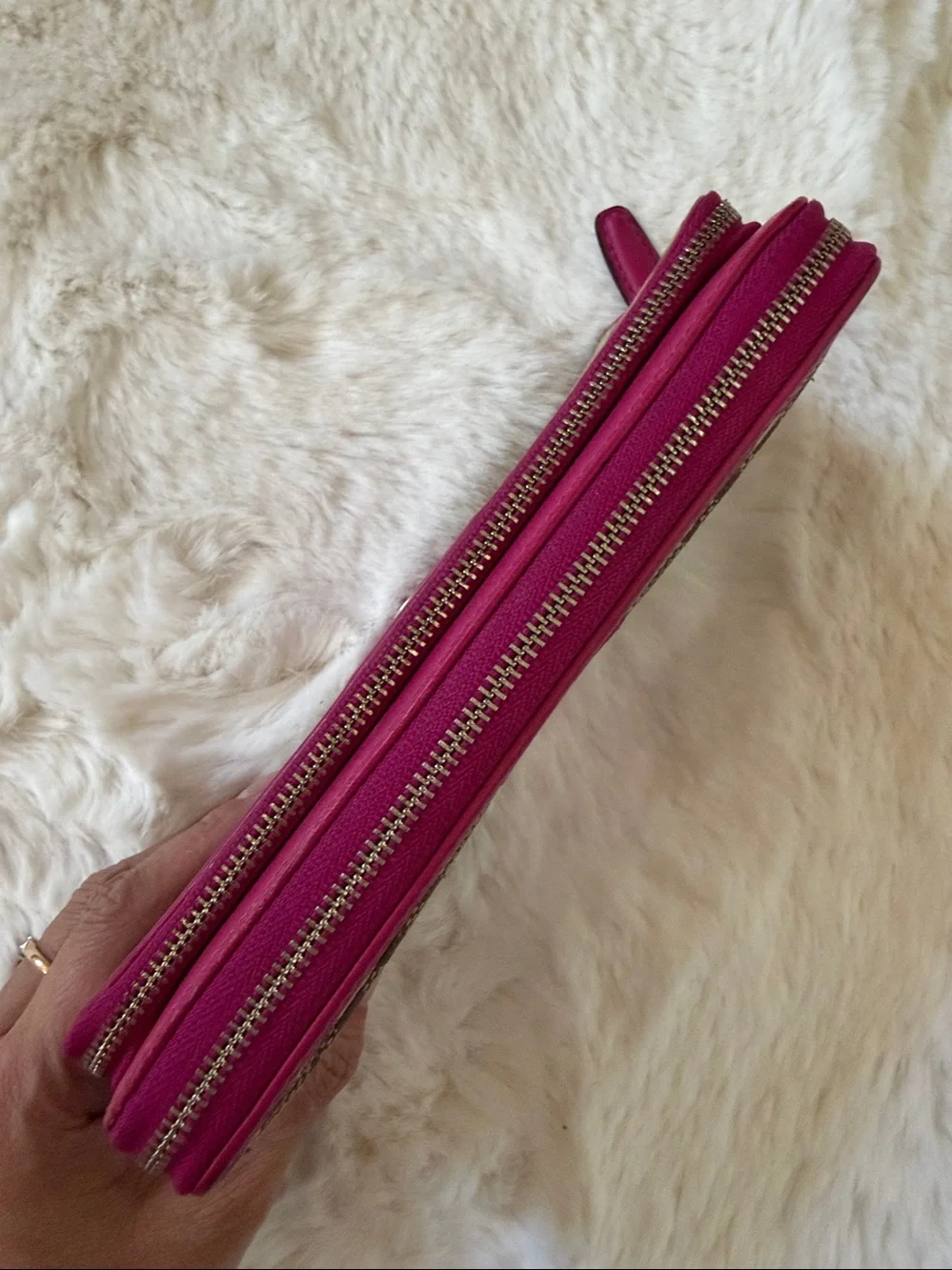 Coach Zip Around Wallet